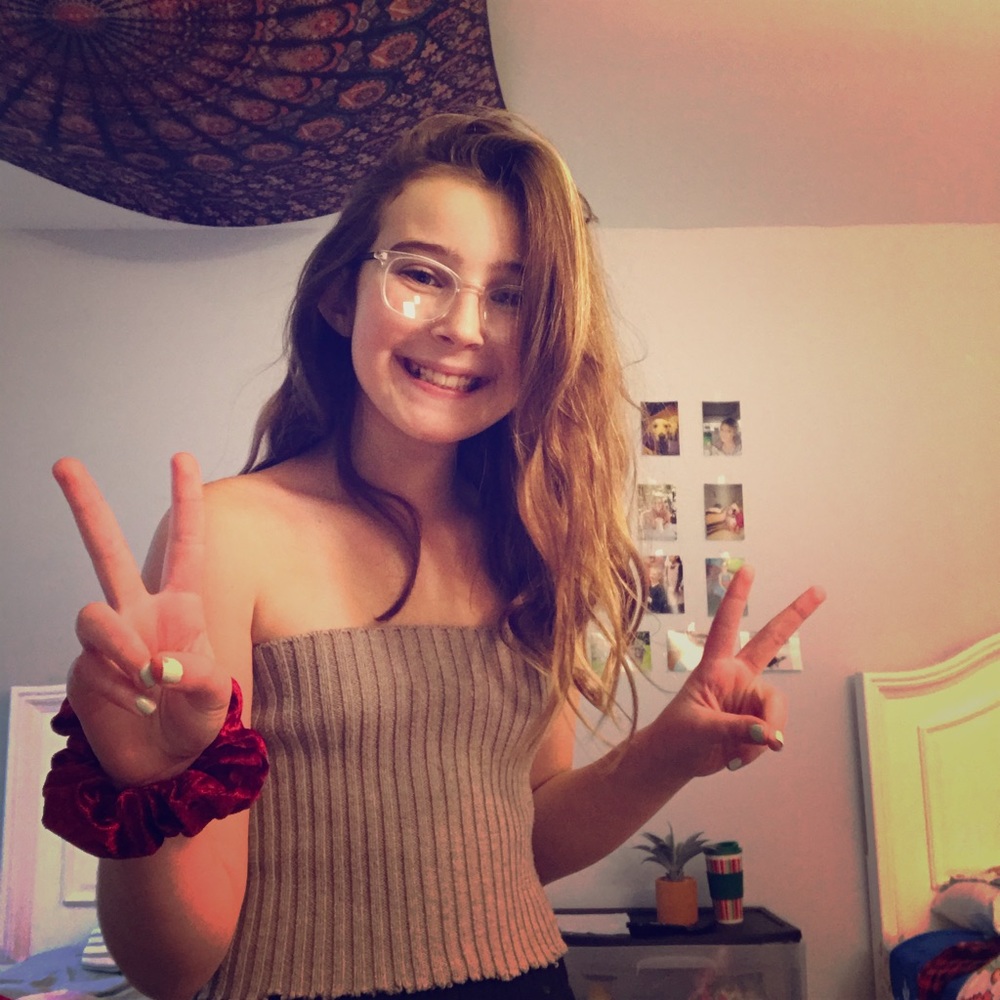 Fall tube top